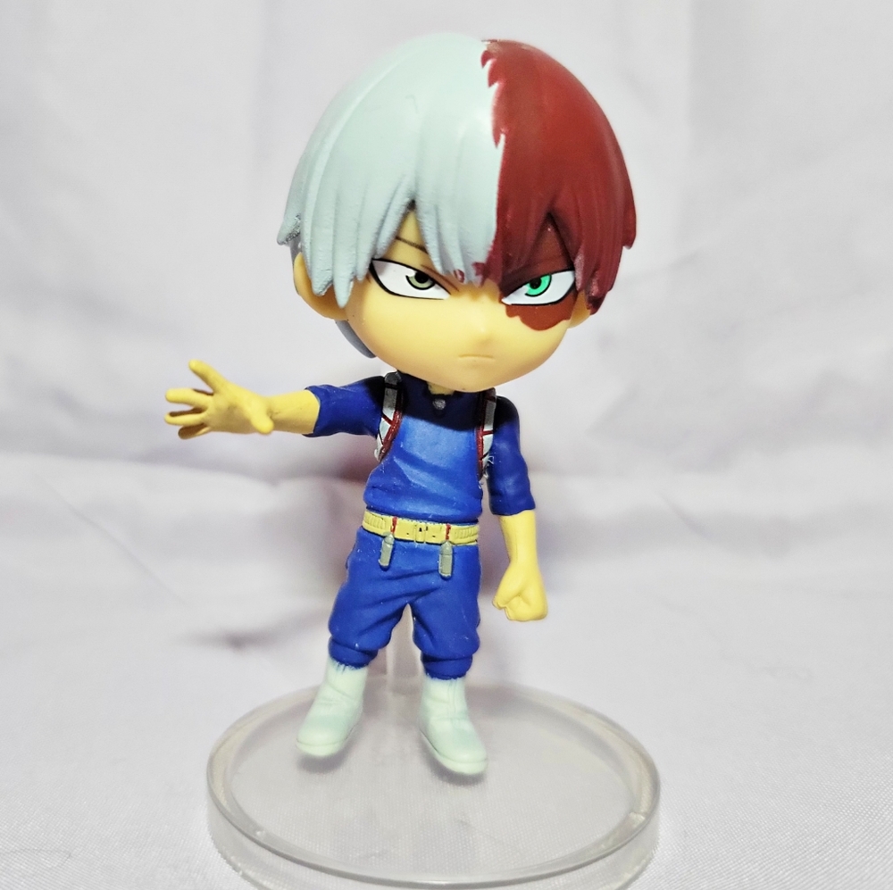 MHA Shoto Todoroki Mini Figure With Stand
